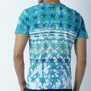 Camisetas de sublimación de impresión completa para hombres Camisetas personalizadas de poliéster 100% para moda y ropa deportiva - Product Image 2