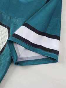 Maillots de football rétro surdimensionnés à col en V de haute qualité, personnalisés, en maille respirante, coupe courte, taille américaine, maillot de football - Product Image 4