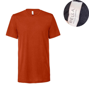 เสื้อยืดฮีตเตอร์ ยูนิเซ็กส์ ทริบลเอนด์ เบลล่า+แคนวาส 3413C |   เสื้อยืดแขนสั้นแบบยูนิเซ็กซ์ ผ้าผสมสามชนิด - Product Image 5