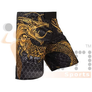 Diseña tu propia lucha Mma pantalones cortos sublimados al por mayor ropa de entrenamiento hombres todos los colores modelo 2024 Mma pantalones cortos - Product Image 5