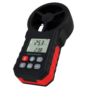 Anémomètre à girouette mesure numérique de la vitesse du vent testeur de vitesse de l'air avec unité commutable de rétroéclairage LCD LED pour drone de cerf-volant volant - Product Image 1