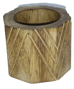 Juego de 8 servilleteros de madera, también disponible en juego de 12 o 6, servilleteros bohemios de alta calidad. - Product Image 1