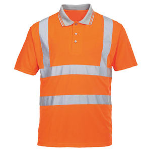 Camiseta Polo de Trabajo Transpirable de Secado Rápido al por Mayor, Diseño Personalizado, Camiseta de Seguridad de Alta Visibilidad - Product Image 6