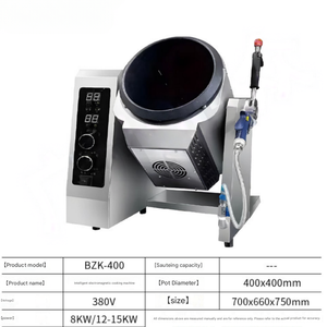 <span class=keywords><strong>Wok</strong></span> à agitation automatique et machine à frire industrielle robuste pour fonctionnement continu - Product Image 2
