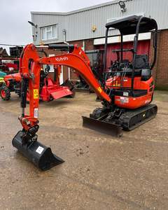 Mini-excavatrice agricole 1 tonne, excavatrice sur chenilles, moteur EPA, moteur Changchai, pompe, boîte de vitesses, PLC Eaton, roulement, garantie 1 an - Product Image 1