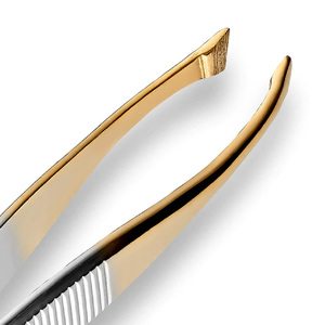 Pinzas de Cejas Profesionales de Acero Inoxidable de Alta Calidad Personalizadas Subhan International SI-20156 OEM Belleza Cuidado Personal - Product Image 4