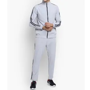 Design Your Own Custom Tracksuit High Quality Sportswear For Men's Zipper Pockets Men's Tracksuit
