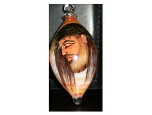 Unique Design Egyptian Luxury Glass <b>Christmas</b> Decoration Handmade Religion <b>Christmas</b> Ornaments (Jesus & Marry) - Product Image 2
