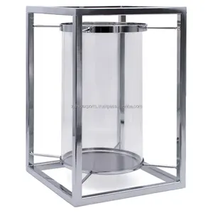 Elegante Portavelas Redondo de Metal Negro Hecho a Mano y Ecológico para Decoración Navideña de Hoteles y Restaurantes - La Exportación Favorita de Zahid Exports - Product Image 3