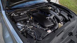 2017 Lex-us GS F Turbo FWD Stock caliente con caja de cambios automática Dirección izquierda Asientos de cuero interiores oscuros R21 - Product Image 5