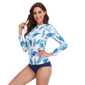 2022 Slim fit respirant rush guard imprimé fitness vêtements femmes plus la taille femmes rush guard ensembles avec un design personnalisé et un logo - Product Image 5