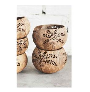 Artículo de utensilios de cocina para decoración del hogar de la mejor calidad, cuenco para servir de coco, ensaladeras de interior con buen pulido - Product Image 1