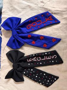 Noeuds brodés charmants sur mesure parfaits pour les accessoires et l'artisanat de robes et les commandes en gros de haute qualité sont les bienvenues. - Product Image 4