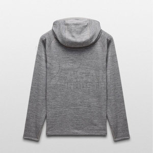 เสื้อฮู้ดซิป ¼  ดีไซน์ทันสมัย สวมใส่สบาย เหมาะสำหรับแฟชั่นประจำวัน - Product Image 3