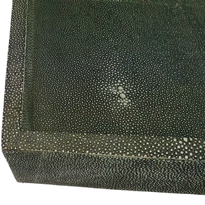 Wholesale Rectangle Shagreen Faux Decorative Serving <b>Tray</b> Coffee Table Room Decor <b>Trays</b> - Product Image 2