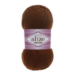 Alize ผ้าฝ้ายสีทอง690ผลิตภัณฑ์เส้นด้ายพรีเมี่ยม - Product Image 1