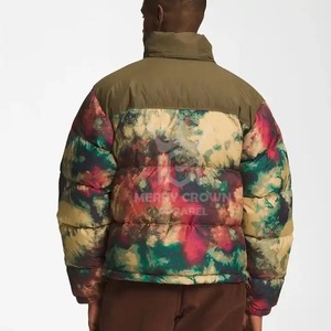 Fashion Style Men's <b>Warm</b> Hooded Puffer Jacket Oem <b>Waterproof</b> Front Logo High Street Style Winter Streetwear - Product Image 3