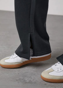 Pull-over à logo personnalisé sérigraphié Sweat à capuche surdimensionné et poids lourd Ensemble de jogging évasé Sweat-shirt Hip Hop respirant pour femmes - Product Image 5