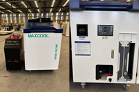 MAXCOOL Soudeuse Laser Portative Haute Puissance 6KW 3-en-1 : Soudage, Découpe et Nettoyage pour Acier Inoxydable, Acier au Carbone, Jantes de Voiture, Freins