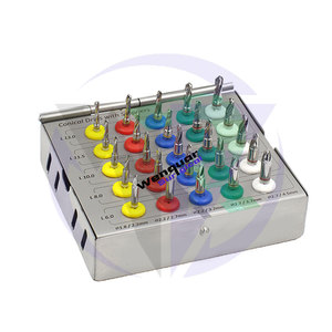 Wenquar-Juego de taladro cónico para implantes dentales, kit de cirugía ósea con caja de acero inoxidable, instrumentos de dentista, 25 uds. - Product Image 3