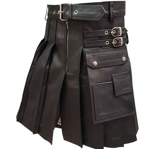 2025 New Design Highland Leather Kilts for Ladies Best Material Made Traditional Wear Women Leather Kilts - Product Image 4