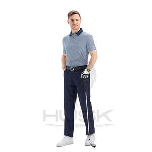 Outstanding Air Dry Summer Perform Golf Shirts Hombres Cómodo Transpirable Poliéster Polo Hombres - Product Image 5