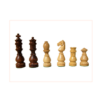 Ensemble d'échecs en bois décoratif de luxe fait main et personnalisé pour enfants, coffret cadeau éducatif pour l'exportation