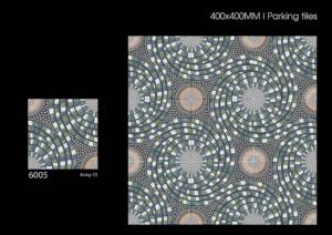 Baldosas de Cerámica para Estacionamiento 40x40cm 400x400mm Acabado Mate para Exteriores, para Entradas de Vehículos, Jardines y Estacionamientos - Product Image 1