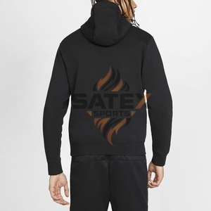 Sudadera con Capucha Personalizada para Hombre, 100% Algodón, con Cierre, Bordada, 2 Piezas, Servicio OEM, Colores y Tallas Personalizadas, Venta al Por Mayor - Product Image 6