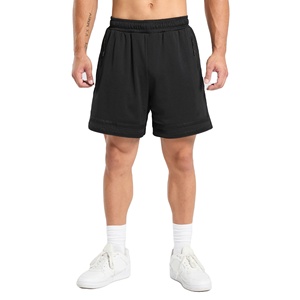 Trendy Men Gym Mesh Shorts Lightweight Breathable Running Basketball <b>Training</b> Sports Shorts Elastic Waist Quick Dry Fitness - Product Image 1