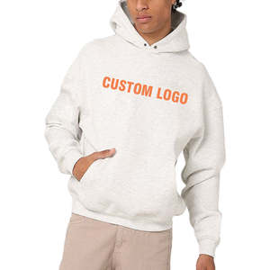 Sudadera con capucha para hombre de gran tamaño Fit Soft Fleece Pullover Warm Autumn Sudadera con capucha bordada - Product Image 2