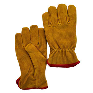 Gants de conduite en cuir renversé confortables de taille XL respirant anti-dérapant imperméable activités de plein air caractéristiques de haute qualité - Product Image 1