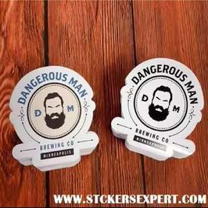 Premium Quality Custom Die Cut PVC <b>Stickers</b> Precision-Match Your Unique Logo Design for Business Branding Packaging Marketing - Product Image 2