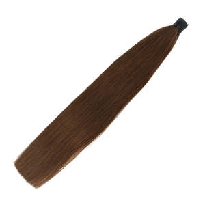 ผมต่อแบบไมโครบีด I-Tip ผมแท้ 100% เรมี่ ชาวจีน ลอนธรรมชาติ 8 นิ้ว สีน้ำตาลเกาลัด - Product Image 3