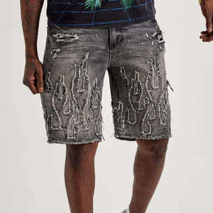 <b>Men's</b> Vintage <b>Short</b> Pants Gray <b>Shorts</b> <b>Men</b> Fashion Causal Denim <b>Shorts</b> <b>Baggy</b> <b>Shorts</b> by Zavi Sports 2026 Summer Streetwear - Product Image 1