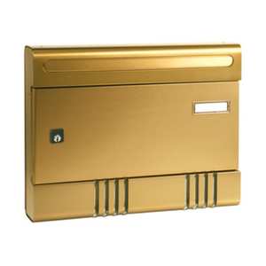 Alubox Cassetta Rivista in Alluminio Bronzo Art. Signore/E - Product Image 1
