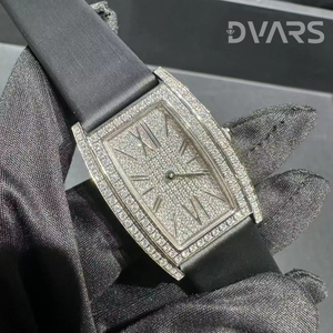 Montres mécaniques unisexes de luxe personnalisées, testées au diamant, diamant moissanite, quartz automatique, style hip-hop tendance, verre - Product Image 5