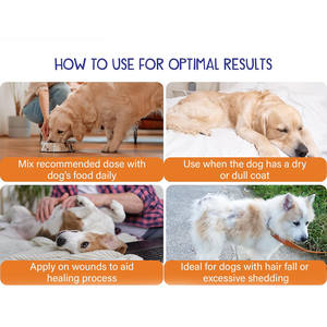 Aceite ecológico para el cuidado de mascotas para la piel y el pelaje para perros y gatos con protección las 24 horas, masaje, Etiqueta Privada, embalaje a granel - Product Image 4