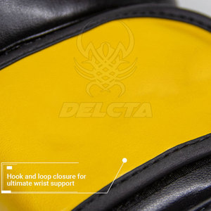 Nouvelle fabrication Gants de boxe Logo personnalisé Gants en cuir PU Gants d'entraînement Kick Boxing - Product Image 5