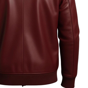 Sweat à capuche en cuir marron pour homme, veste à capuche en simili cuir de qualité supérieure, streetwear décontracté d'hiver, sweat à capuche entièrement zippé, fournisseur en gros - Product Image 6