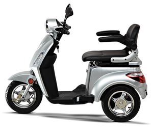 Motocicleta Eléctrica de 3 Ruedas Dynamoto de 1000W de Alta Resistencia, Scooter de Movilidad con Velocidad de 25 km/h y Batería de 60V para Adultos Mayores, Zhejiang - Product Image 2