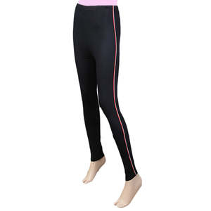 Collant moulant à lacets latéraux pour femme 39 Noir - Product Image 3