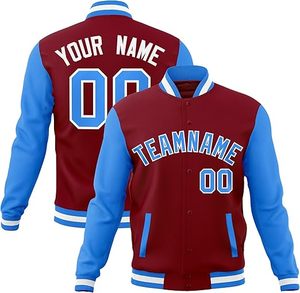 Wholesale Unisex Fashion Baseball Jacket Custom Design Warm <b>Polyester</b> Lining Chenille Embroidery Varsity Jacket - Product Image 4