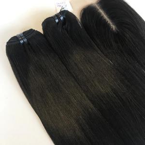 Bundles courts Prix de cheveux vietnamiens bon marché au Nigeria Bundles de cheveux humains vierges droits à double tirage Trame de génie - Product Image 4