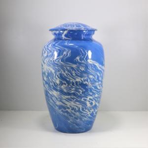 Urnas de cremación de alta calidad, urna de aluminio impresa personalizada para cenizas humanas, almacenamiento de cenizas de cremación de metal por fabricante - Product Image 5