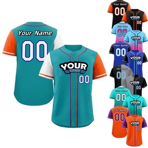 Conjunto de uniforme de béisbol transpirable de alta calidad personalizado, camisa con logotipo, pantalones, sudadera, ropa deportiva, ropa de equipo al por mayor - Product Image 1