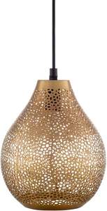 Lámpara colgante de linterna colgante para decoración del hogar de lujo de color dorado con acabado martillado, lámpara de relámpago decorativa para el hogar - Product Image 3