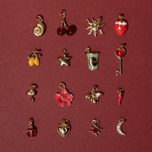 2026 Hot Selling Fashionable Simple Stainless Steel Pendant DIY Accessories 18K Real Gold Pedant <strong>for</strong> Girls Jewelry Accessories - Product Image 1