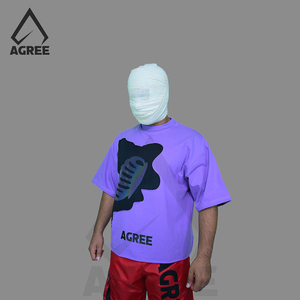 เสื้อยืดสตรีทแวร์พิมพ์ลาย DTF แบบกำหนดเอง สำหรับเสื้อยืดสีสันสดใส ทรงบ็อกซี่ฟิต ปกติ เป็นมิตรกับสิ่งแวดล้อม ระบายอากาศได้ดี สำหรับผู้ชาย - Product Image 3