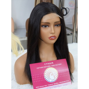 Pelucas de cabello humano Natural Remy vietnamita de doble dibujado de alta calidad al por mayor 100% cabello liso Natural - Product Image 2